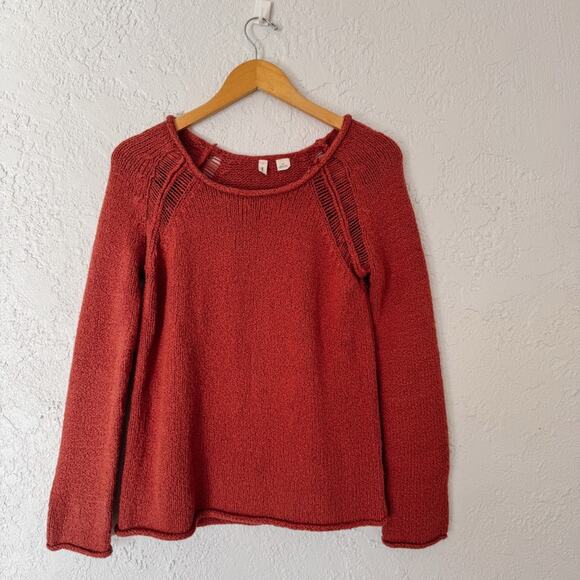 Anthropologie Moth Cotton Sweater Size XS - Picture 1 of 5